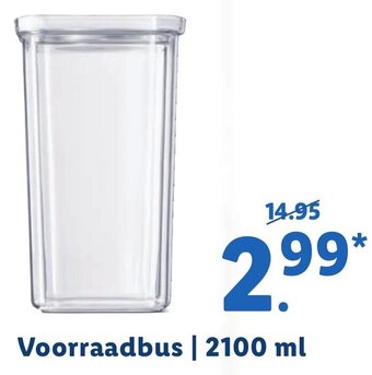 Lidl Voorraadbus | 2100 ml aanbieding