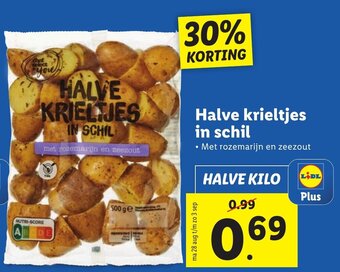 Lidl Halve krieltjes in schil aanbieding