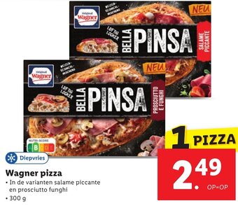 Lidl Wagner pizza 300g aanbieding