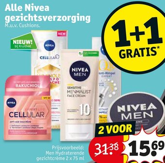 Kruidvat Alle Nivea gezichtsverzorging aanbieding