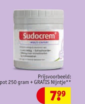 Kruidvat Sudocrem 250g aanbieding