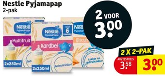 Kruidvat Nestle Pyjamapap 2-pak aanbieding