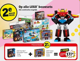 Kruidvat Op alle LEGO® bouwsets Alle combinaties mogelijk. aanbieding