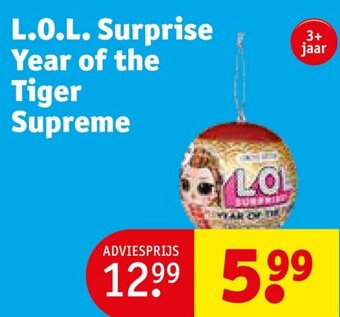 Kruidvat L.O.L. Surprise Year of the Tiger Supreme aanbieding