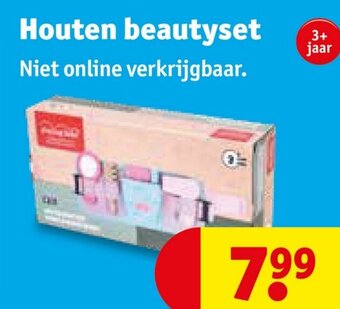 Kruidvat Houten beautyset aanbieding