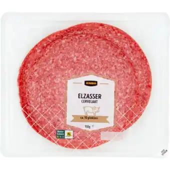 Jumbo Jumbo elzasser cervelaat 150g aanbieding