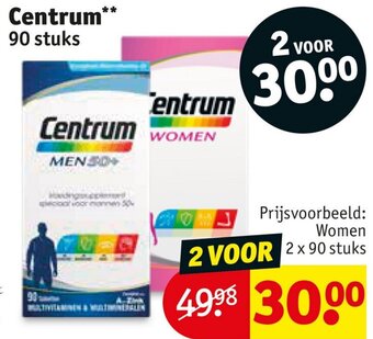 Kruidvat Centrum** 90 stuks aanbieding