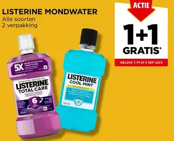 Jumbo LISTERINE MONDWATER aanbieding