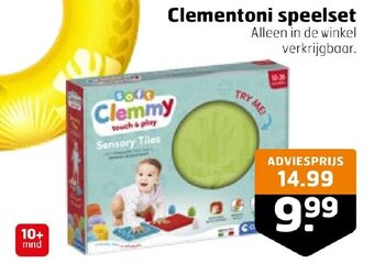 Trekpleister Clementoni speelset aanbieding