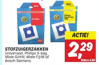 Dekamarkt STOFZUIGERZAKKEN aanbieding