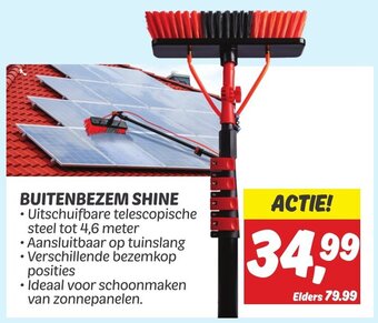 Dekamarkt BUITENBEZEM SHINE aanbieding