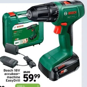 GAMMA Bosch 18V accuboor-machine EasyDrill aanbieding
