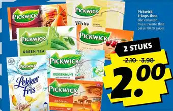 Boni Pickwick 1-kons thee aanbieding