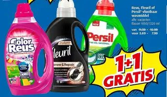 Boni Reus, Fleuril of Persil* vloeibaar wasmiddel aanbieding