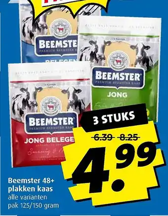 Boni Beemster 48+ plakken kaas aanbieding