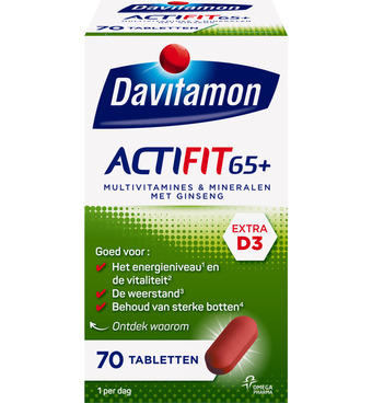 Drogisterij.net Davitamon actifit 65+ (70tb) aanbieding