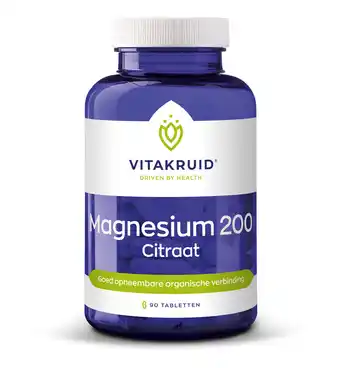 Drogisterij.net Vitakruid magnesium 200 citraat (90tb) aanbieding