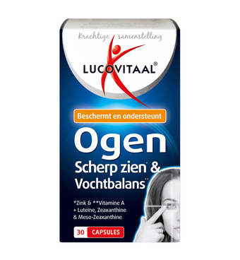 Drogisterij.net Lucovitaal ogen scherp zien & vochtbalans (30ca) aanbieding