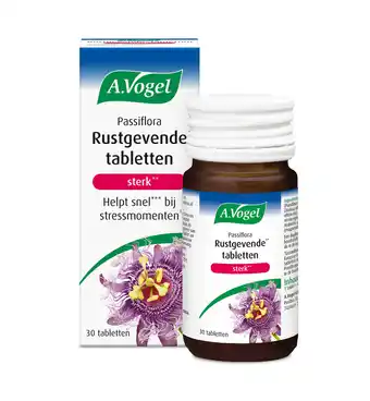 Drogisterij.net A.vogel passiflora rustgevende tabletten sterk (30tb) aanbieding