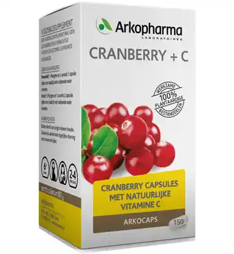 Drogisterij.net Arkocaps cranberry & vitamine c (150ca) aanbieding