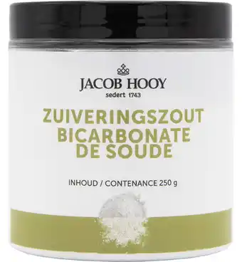 Drogisterij.net Jacob hooy zuiveringszout natrium bicarbonaat (250g) aanbieding