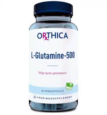 Drogisterij.net Orthica l-glutamine 500 (60ca) aanbieding