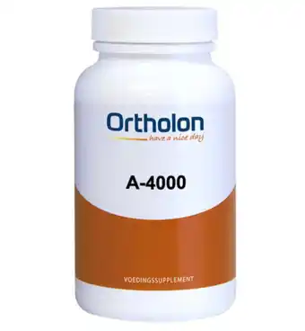 Drogisterij.net Ortholon vitamine a 4000ie (60ca) aanbieding