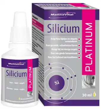 Drogisterij.net Mannavital silicium platinum (30ml) aanbieding