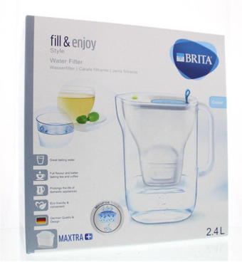 Drogisterij.net Brita waterfilterkan style cool blue (1st) aanbieding