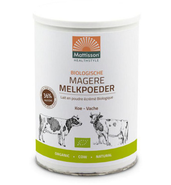 Drogisterij.net Mattisson magere melkpoeder bio (450g) aanbieding
