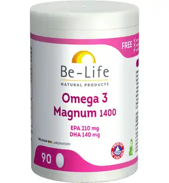 Drogisterij.net Be-life omega 3 magnum 1400 (90ca) aanbieding