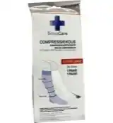 Drogisterij.net Solvacare compressiekous wit xl 29 - 33 cm (1paar) aanbieding