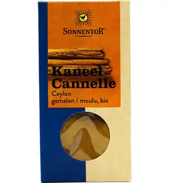 Drogisterij.net Sonnentor kaneel cassia gemalen bio (40g) aanbieding