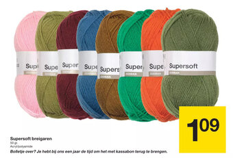 Zeeman Supersoft breigaren aanbieding