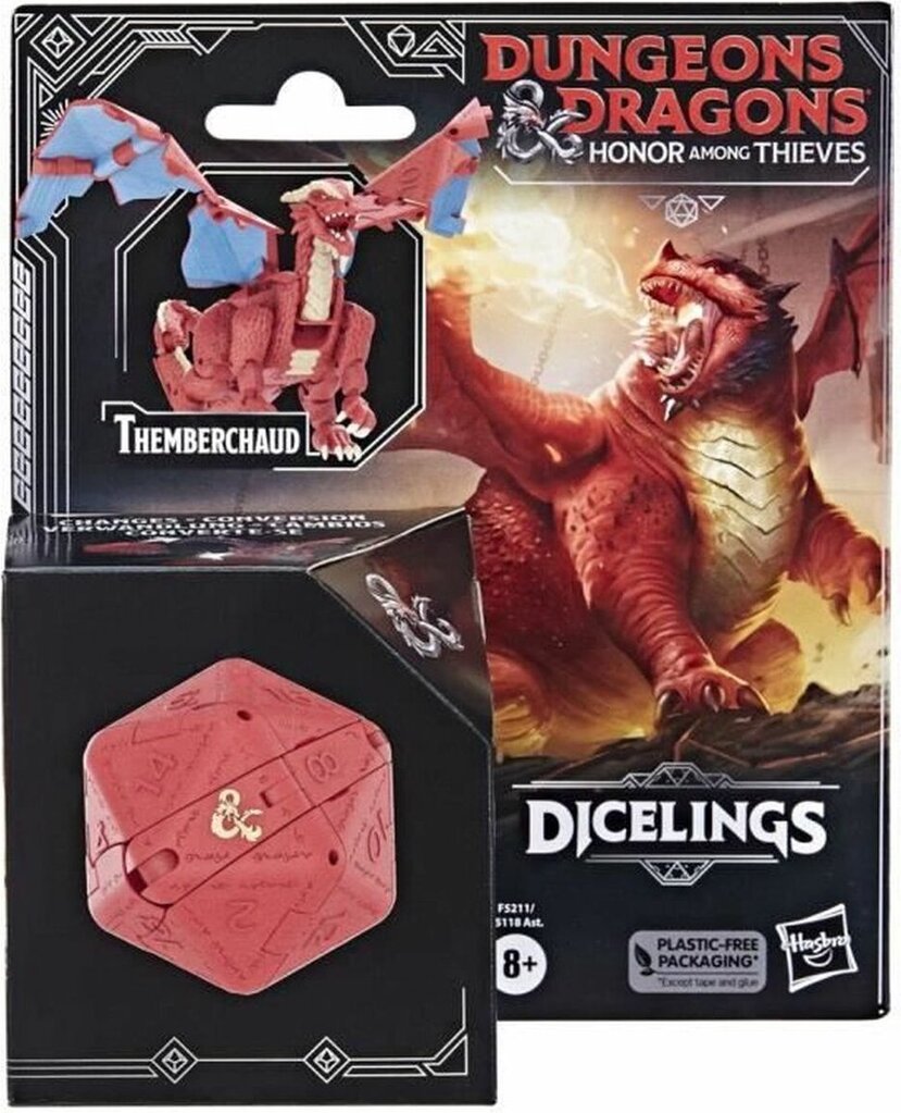 Bol.com Dungeons & dragons honor among thieves d&d dicelings red dragon - actiefiguur aanbieding