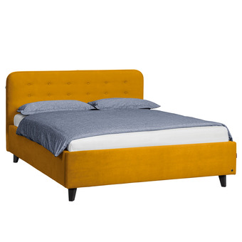 Home24 Gestoffeerd bed nordic bed aanbieding