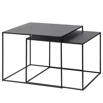 Home24 Bijzettafel pego - set van 2 aanbieding