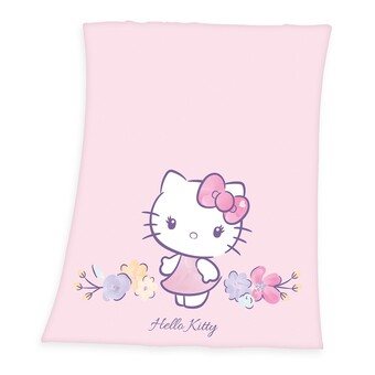 Home24 Fleecedeken hello kitty aanbieding