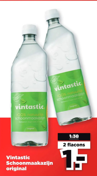 PLUS Vintastic schoonmaakazijn original aanbieding