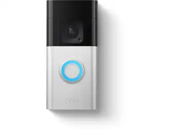 MediaMarkt Ring battery video doorbell plus - satin nickel aanbieding