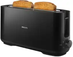 MediaMarkt Philips daily collection hd2590/90 zwart aanbieding