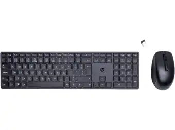 MediaMarkt Hp 650 draadloze toetsenbord- en muiscombinatie zwart aanbieding