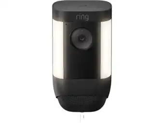 MediaMarkt Ring spotlight cam pro plug-in zwart aanbieding