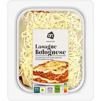 Albert Heijn Ah lasagne bolognese aanbieding