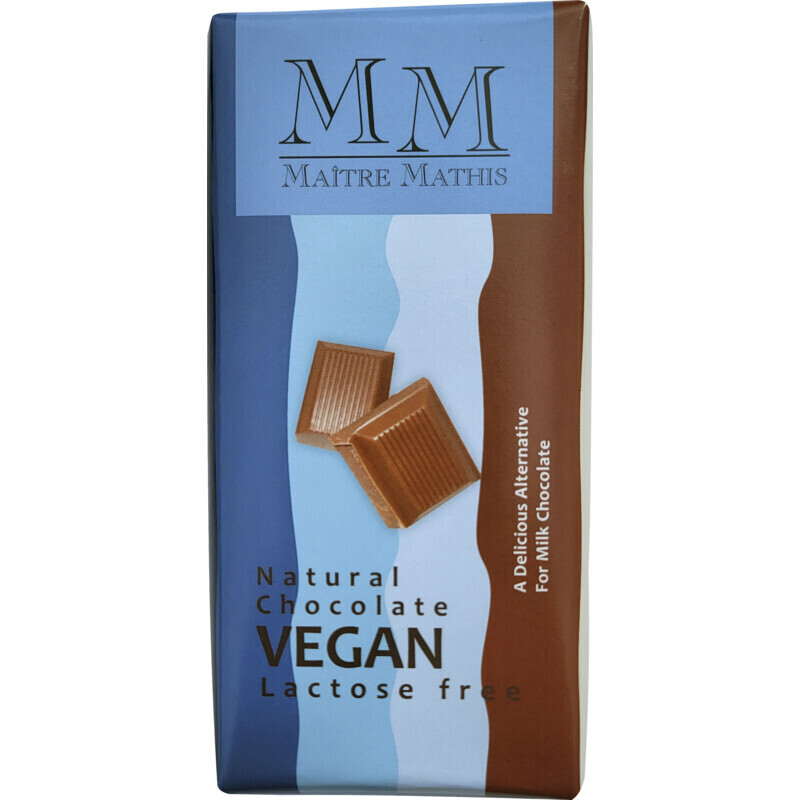 Maître mathis natural chocolate vegan lactose free aanbieding bij Albert Heijn