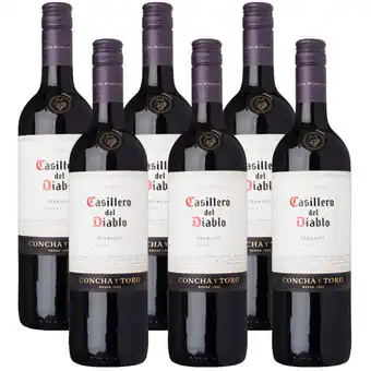 Albert Heijn Casillero del diablo merlot doos aanbieding