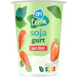 Albert Heijn Ah soja yoghurt aardbei aanbieding