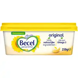 Albert Heijn Becel original margarine aanbieding