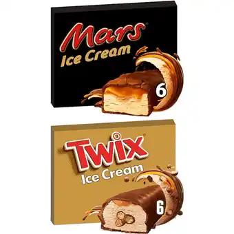 Albert Heijn Mars & twix ijsjes voordeelpakket aanbieding