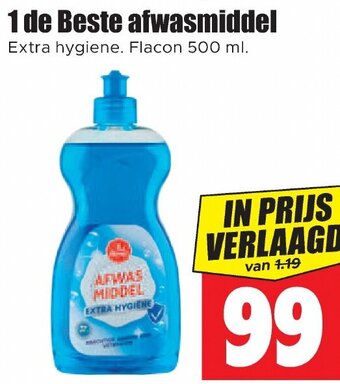 Dirk 1 de Beste afwasmiddel 500ml aanbieding